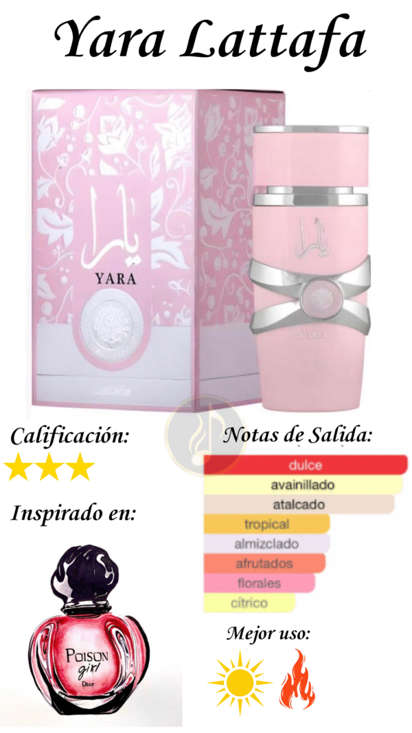 YARA LATTAFA 100ML - Imagen 2