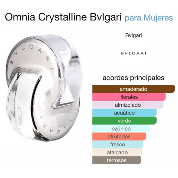 BVLGARI OMNIA CRYSTALLINE 100ML - Imagen 2