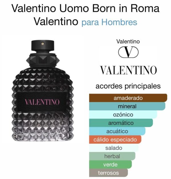 VALENTINO UOMO BORN 100ML - Imagen 2