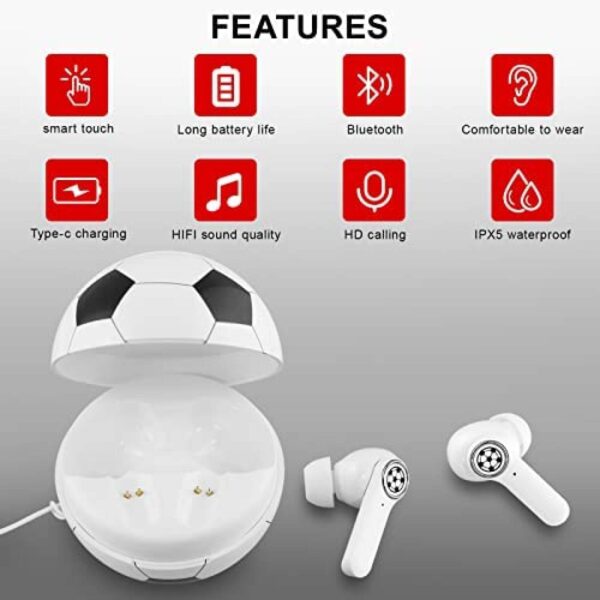 AUDÍFONOS INALAMBRICOS GAMER BALONCITO - Imagen 3
