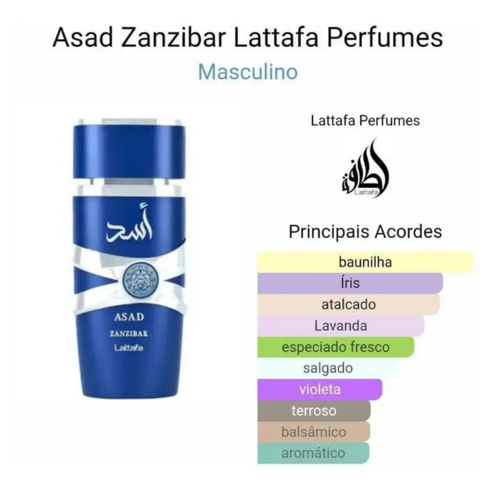 ASAD ZANZÍBAR LATTAFA 100ML