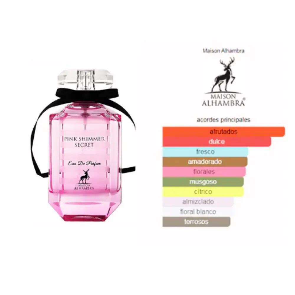 MAISON ALHAMBRA PINK SHIMMER SECRET - Imagen 2