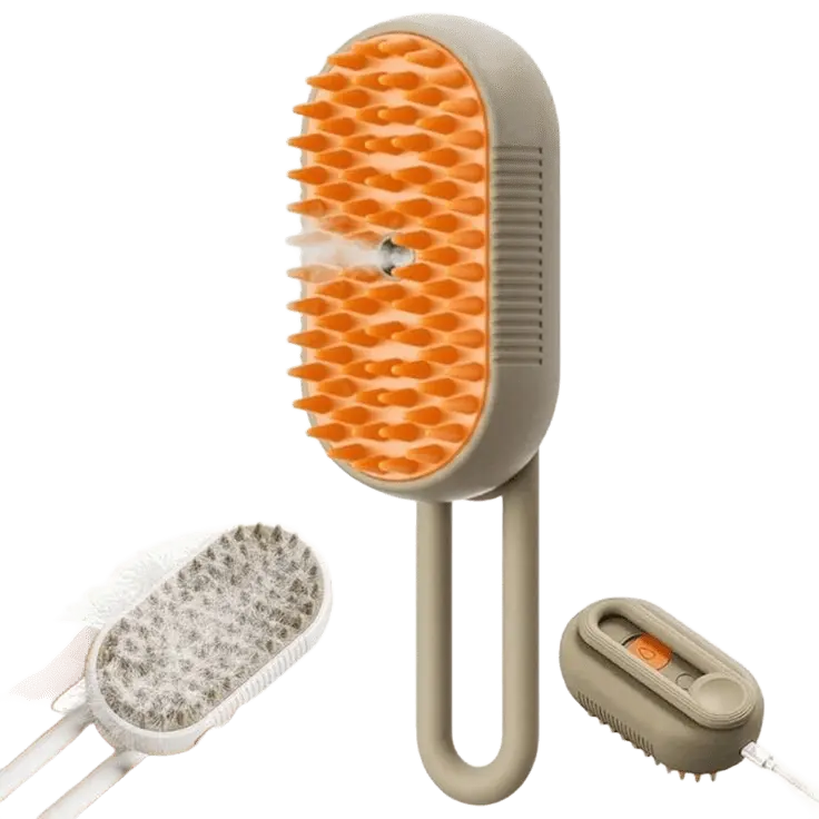 CEPILLO VAPORIZADOR PARA MASCOTAS