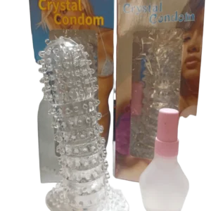 FUNDA ESTRIADA + LUBRICANTE GRATIS