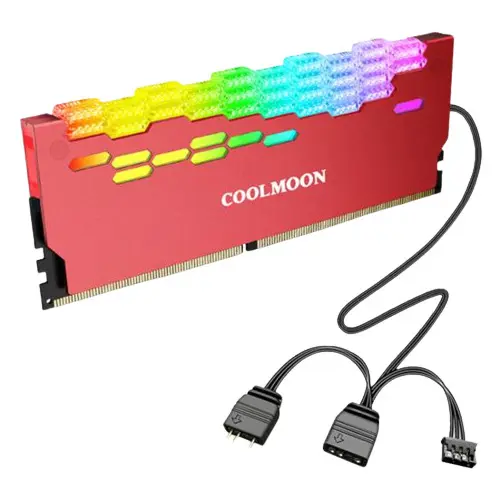 BLINDAJE DISIPADOR DE RAM COOLMOON ORIGINAL